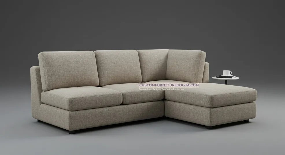 Jasa Pembuatan L Shape Sofa Jogja